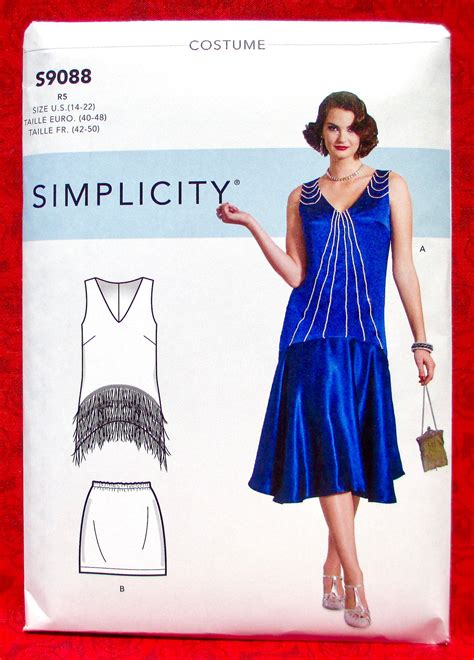 chanel dress patterns|1920s dress patterns simplicity.